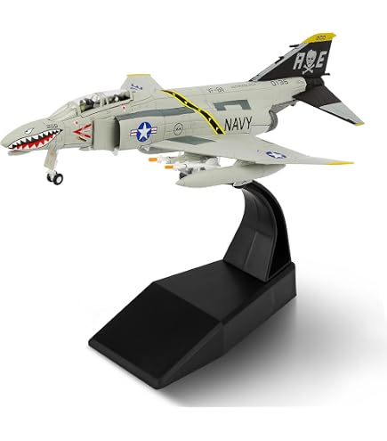 F-4 Phantom II 1/100 Diecast Aircraft Model Mcdonnell Douglas